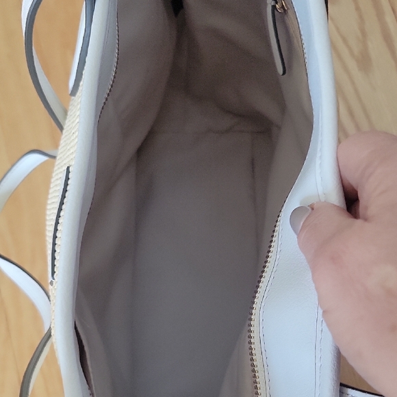 Kate Spade Ash Straw Lemon Zest Tote - Picture 6 of 14